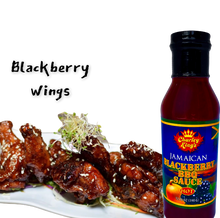 Load image into Gallery viewer, Jamaican Blackberry BBQ Sauce Hot
