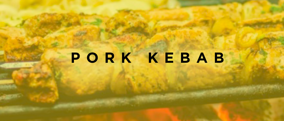 Charley King's Jamaican Jerk Pork Kebab