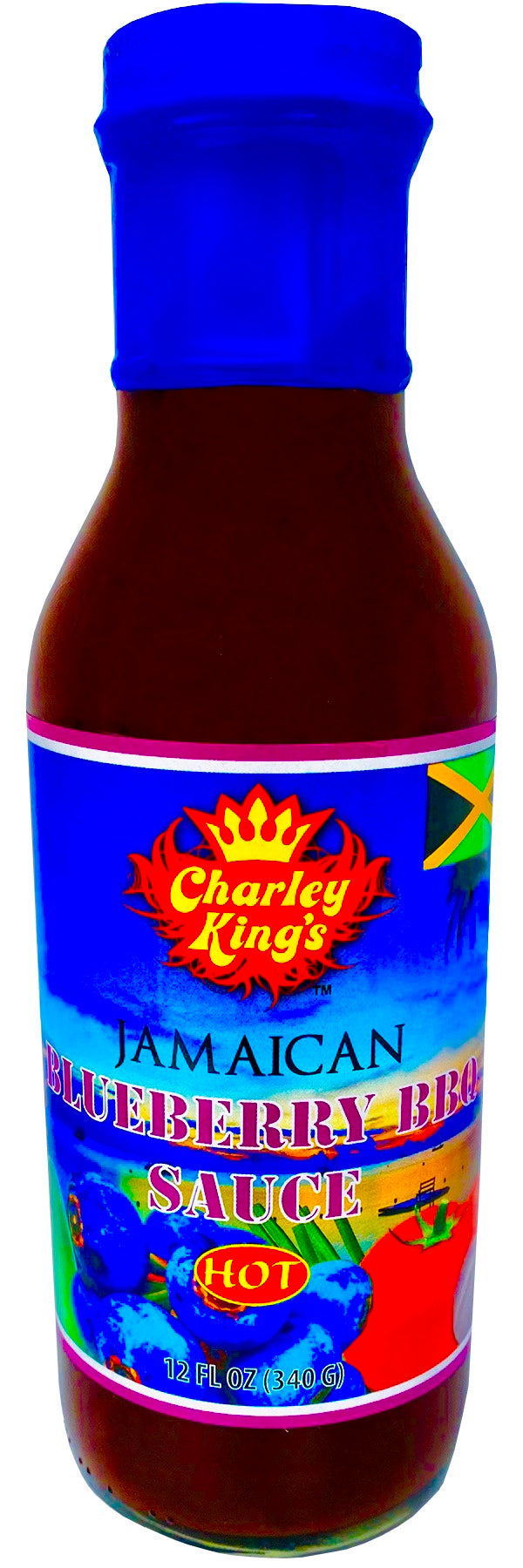 Jamaican Blueberry BBQ Sauce Hot